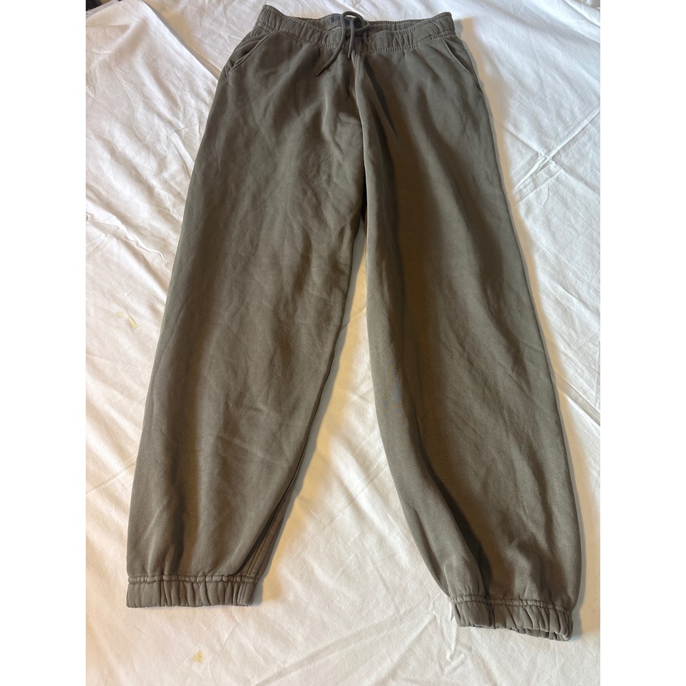 Abercrombie & Fitch Sweatpants Mens S Olive Brown Excellent Soft A&F Essentials